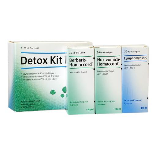 Heel Detox Kit 3X30ML ORAL LIQUID (Discontinued)