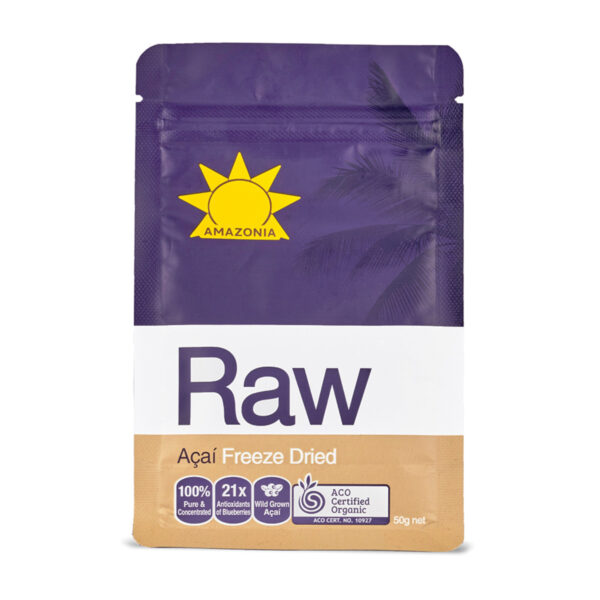Amazonia Organic Acai Berry Powder 50g – Quantum Healing Centre