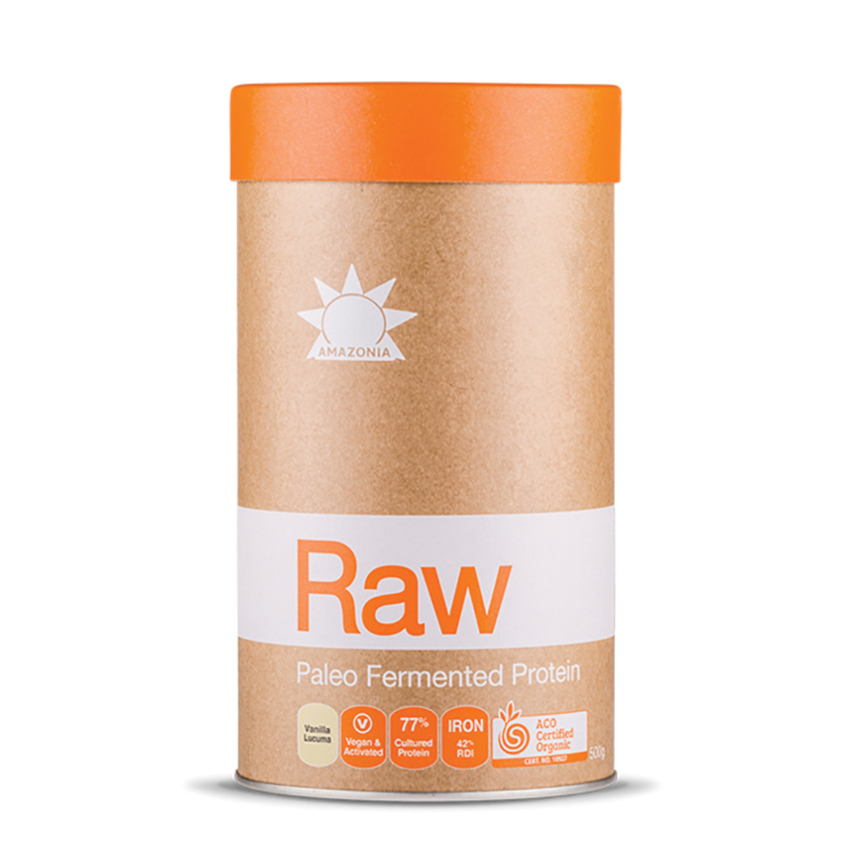 Amazonia Raw Protein Paleo Fermented Vanilla & Lucuma 500g