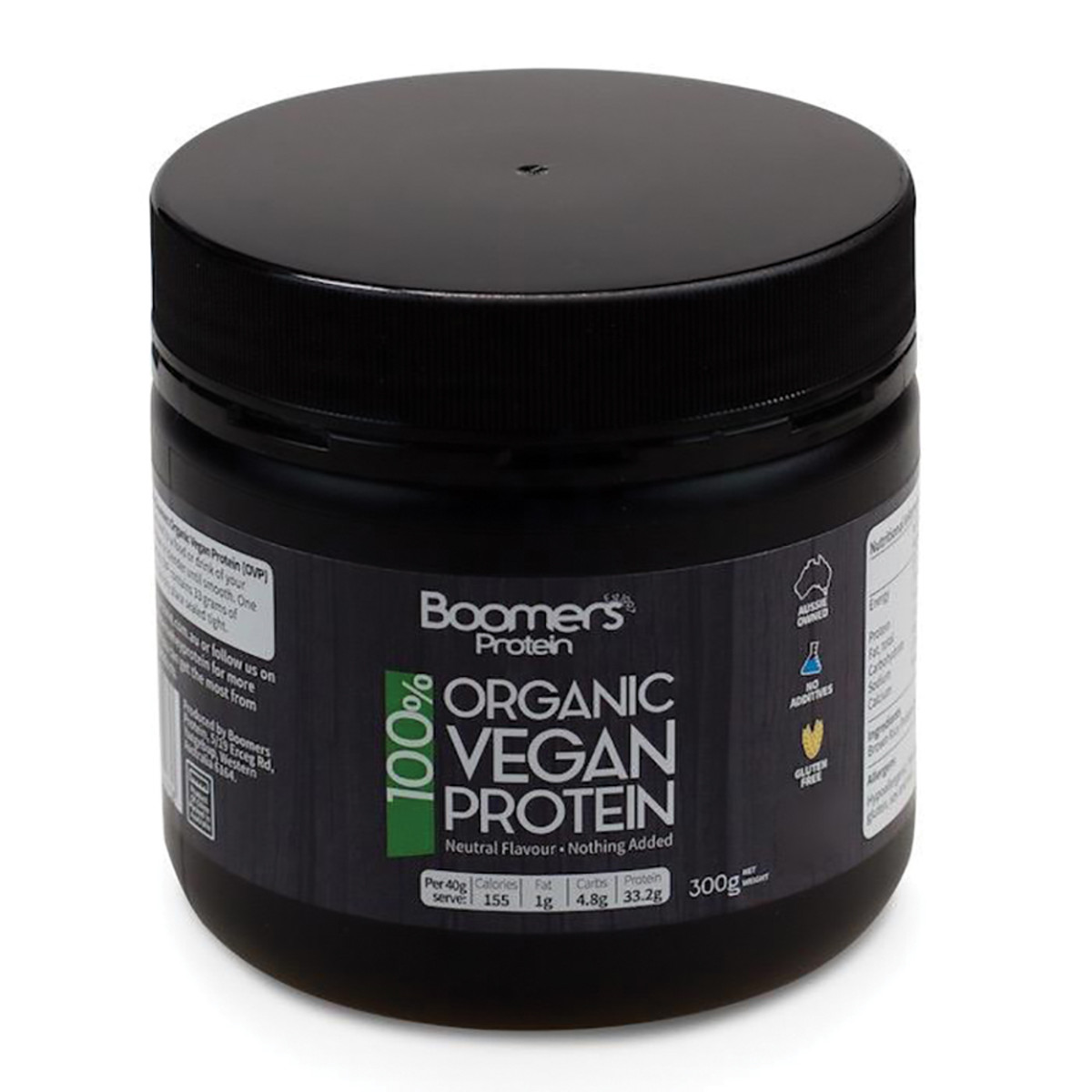 Boomers 100 perc Organic Vegan Protein 300g
