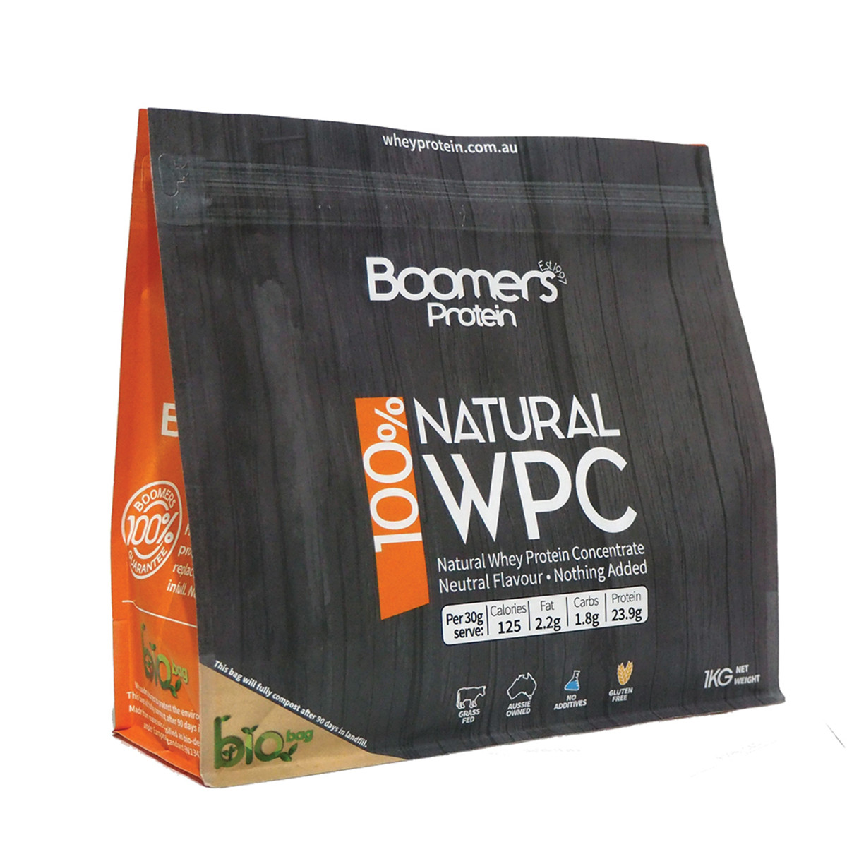 Boomers 100 perc Whey Protein Concentrate 1kg
