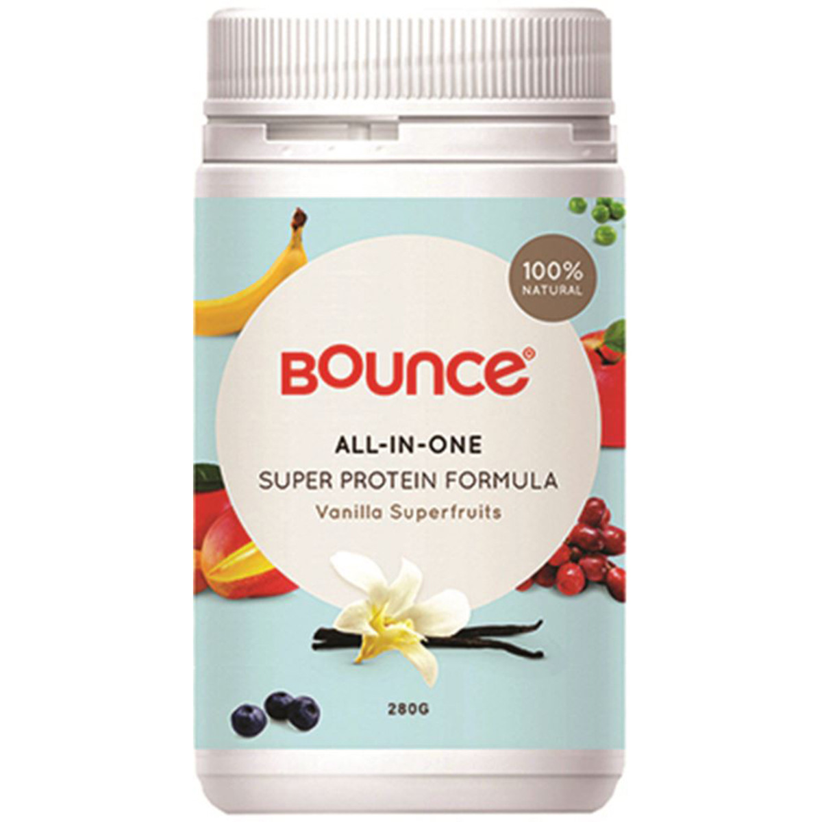 Bounce All-In-One Super Protein Formula Vanilla Superfruits 280g