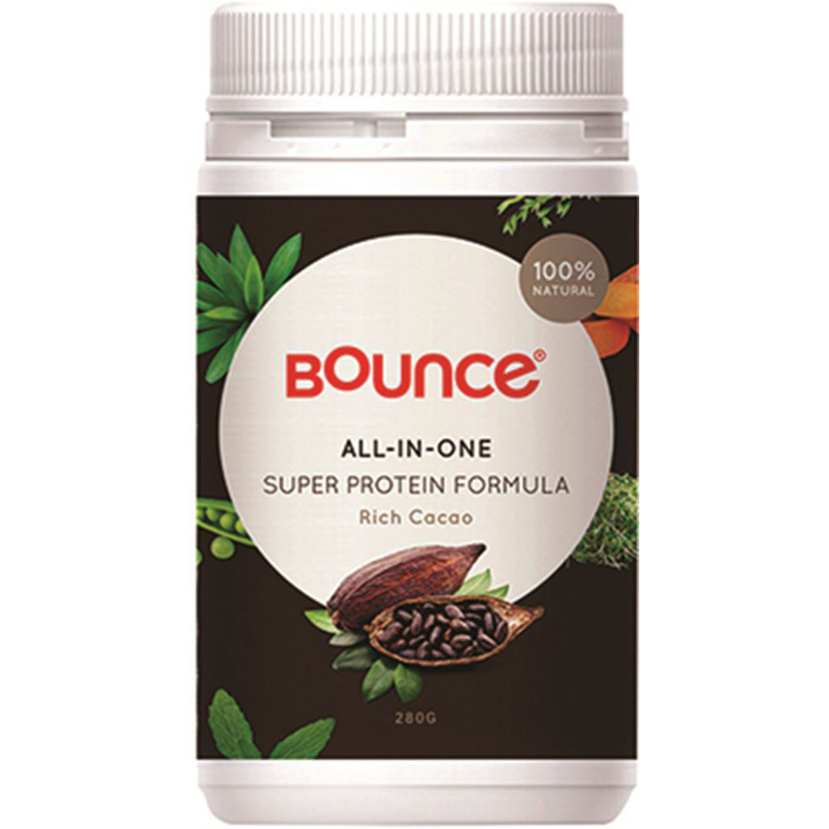 Bounce All-In-One Super Protein Formula Rich Cacao 280g