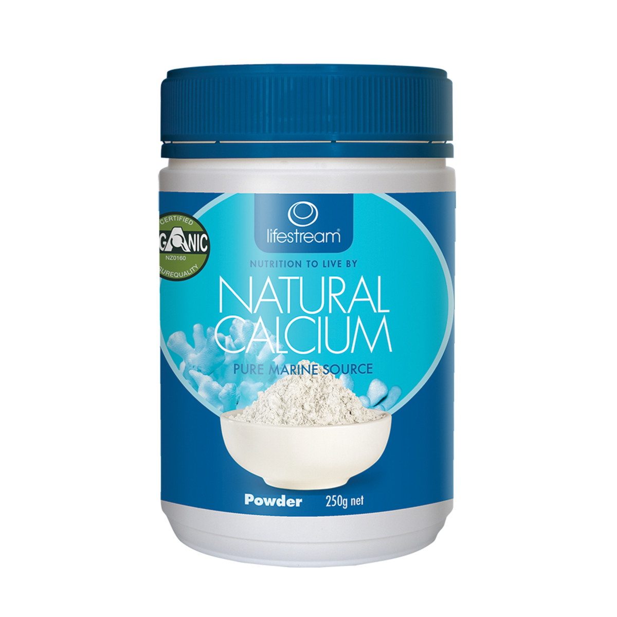 LifeStream Natural Calcium (Pure Marine Source) 250g Powder