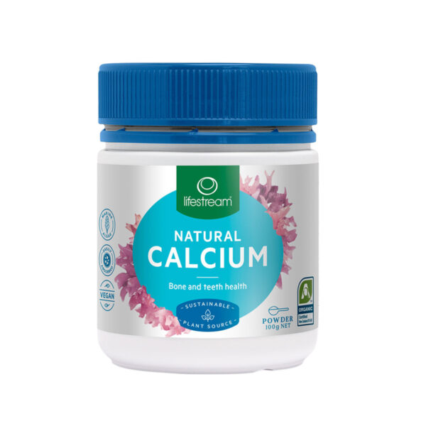 LifeStream Natural Calcium (Pure Marine Source) 100g Powder » Quantum Healing Centre