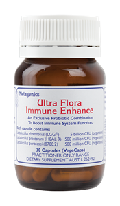 Ultra Flora Immune Enhance 30 VegeCaps