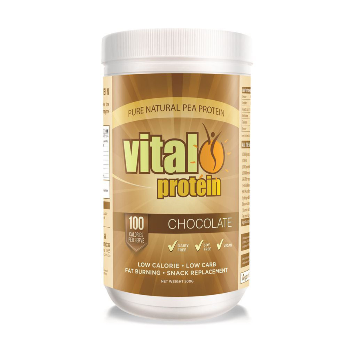 Martin & Pleasance Vital Protein Pea Protein Isolate Chocolate 500g