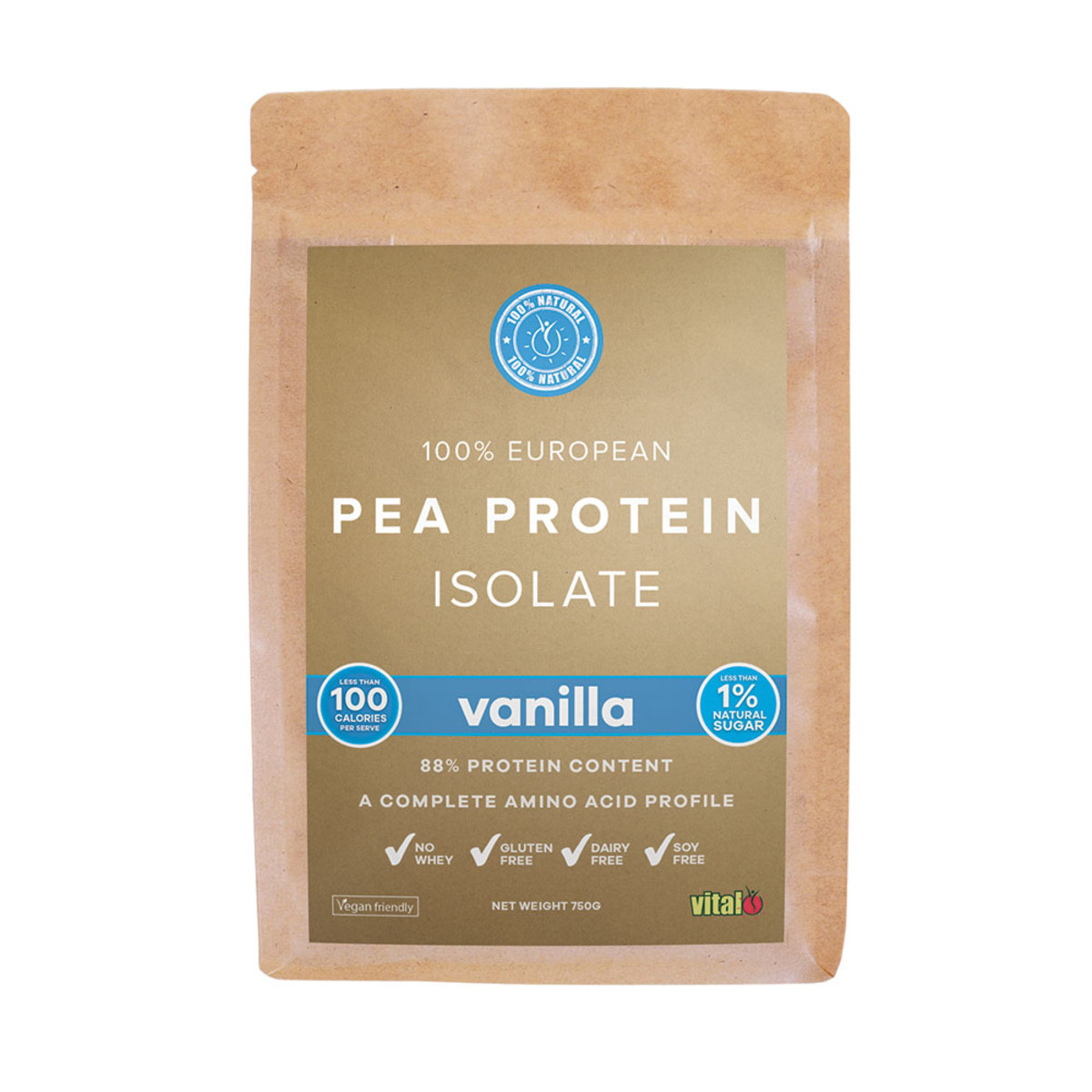 Martin & Pleasance Vital Protein Pea Protein Isolate Vanilla 750g