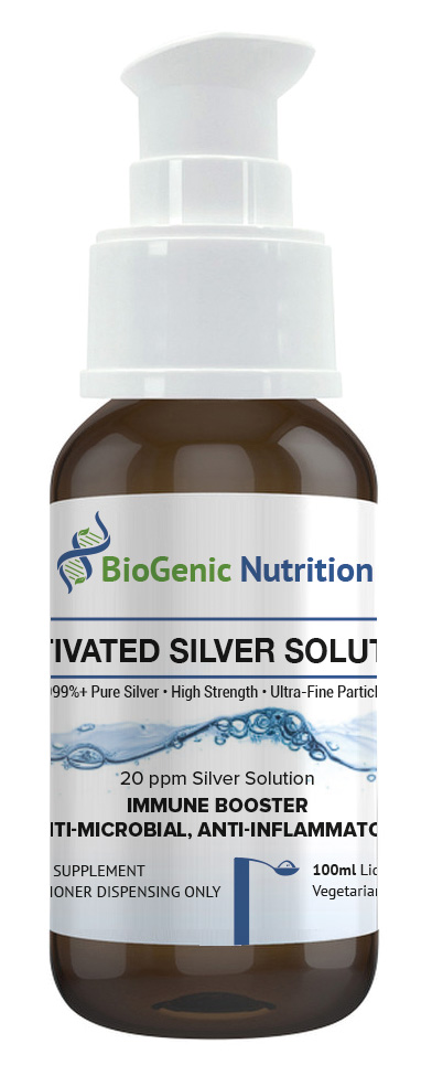 Pure Colloidal Silver Supplement for Immune System