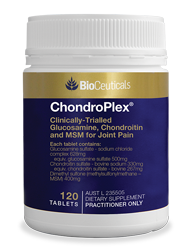 ChondroPlex®	 Clinically Trialled Glucosamine, Chondroitin and MSM for Joint Pain 3
