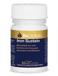 Iron Sustain	 Bioavailable Iron with Cofactors for Increased Absorption and Utilisation